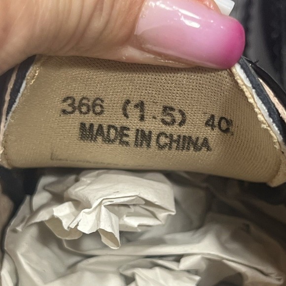 DADAWEN Women's Black Plateform Lace-Up Wingtip Square Toe Oxfords Size: US 8.5 - Picture 11 of 13